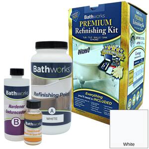 20 oz. DIY Bathtub and Tile Refinishing Kit- White