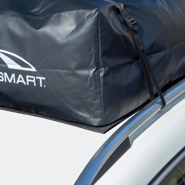 CargoSmart 6621 15 Cubic ft Soft Sided Car Top Carrier Bag, Black