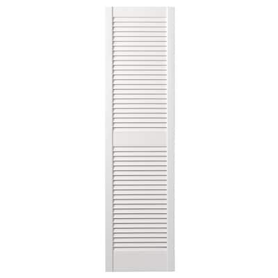 Ply Gem 16 in. x 39 in. Polypropylene 4-Board Open Board and Batten  Shutters Pair in Spanish Moss VIN401639 93 - The Home Depot