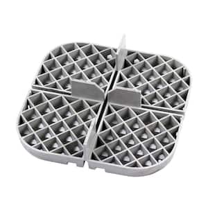 914836-12 Fixed Plastic Pedestal 5/8" Base Plate for Tile and Paver Pedestal System (12-Pieces/Box)