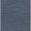 Advantage Alton Indigo Faux Grasscloth Paper Non-Pasted Textured Wallpaper 4125-26712