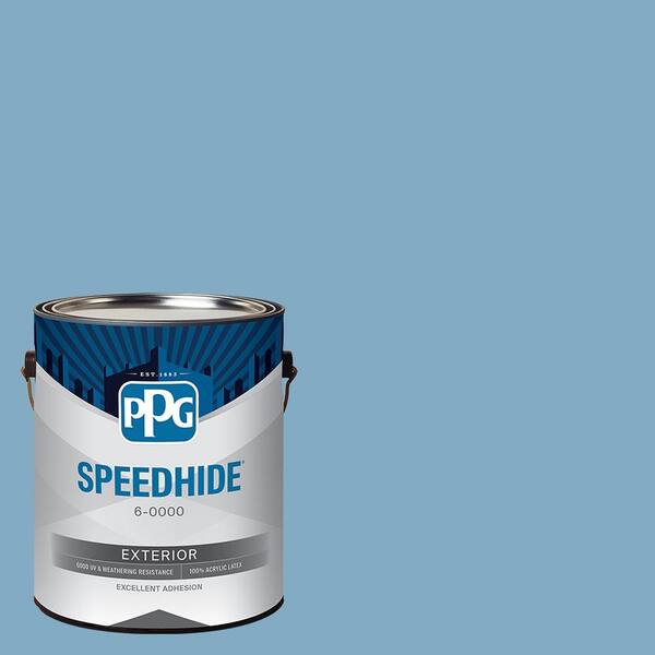 SPEEDHIDE 1 gal. Arabella PPG1157-4 Semi-Gloss Exterior Paint