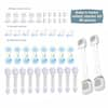 Wellco White Child Safety Locks Refrigerator Lock with Keys, for Fridge,  Cabinets, Drawers Baby Locks (2-Pack) BLFQ3WK2P - The Home Depot