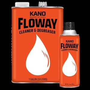 Cleaner Degreaser, Multi-Purpose, For Engines, Equipment, Parts, Tools, Industrial-Grade, 50-State VOC Compliant, Floway