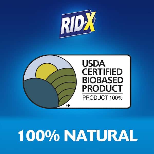RID-X Septic Tank Treatment Powder, 5 Month Supply (49 oz