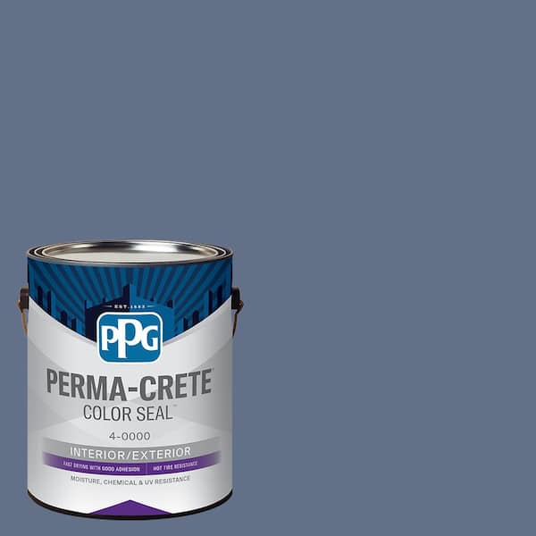 Color Seal 1 gal. PPG1164-6 Blue Cloud Satin Concrete Interior/Exterior Stain