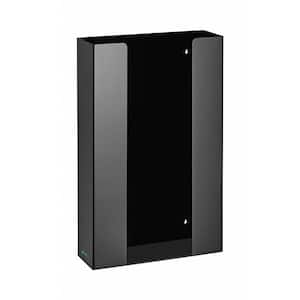 Triple Box Capacity Acrylic Black Glove Dispenser (2-Pack)