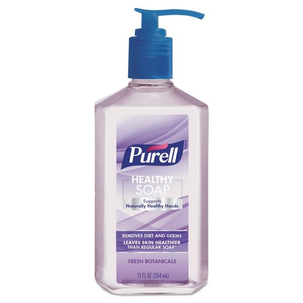 Purell Healthy Soap 12 oz. Fresh Botanicals Scent Pump Bottle (6/Pack, 4 Pack/Carton)