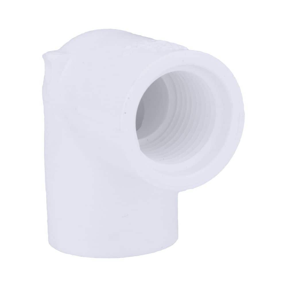 3/4 in. PVC Schedule 40 90-Degree S x FIP Elbow Fitting price history on PriceWatchPro