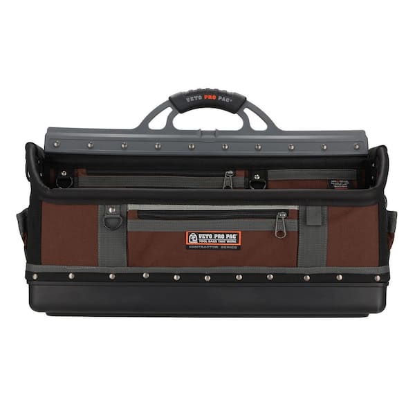 VETO PRO PAC 28 in. 48-Pocket Original Nylon Bag/Tote with Padded Handle;Shoulder Strap;Shatterproof;Waterproof;Weatherproof
