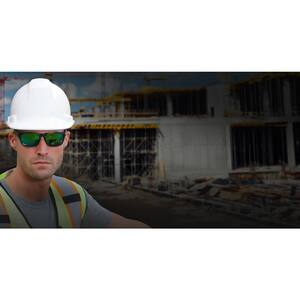 White 4-Point Pinlock Suspension Cap Style Hard Hat