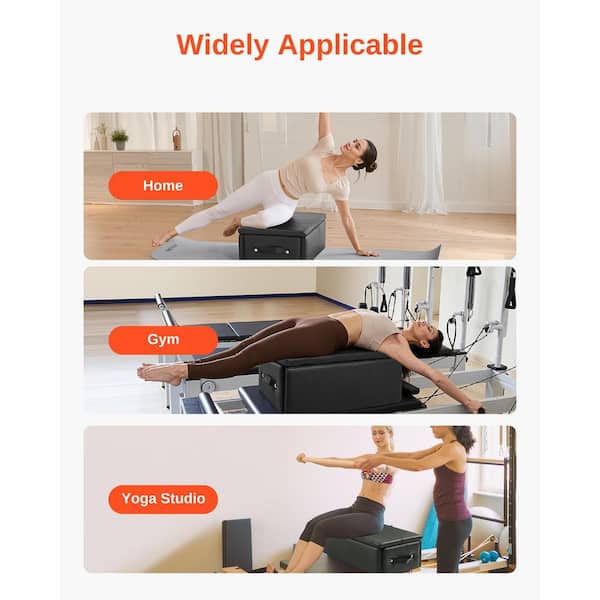 SKYSHALO Pilates Box for Reformer, 25 x 17 x 9 in. Pilates