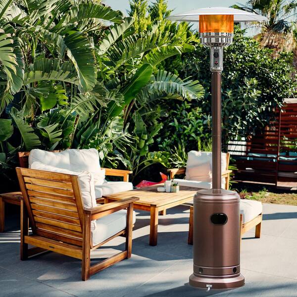 Fire Table Tangkula 50,000 BTU Propane Outdoor Heater, Patio