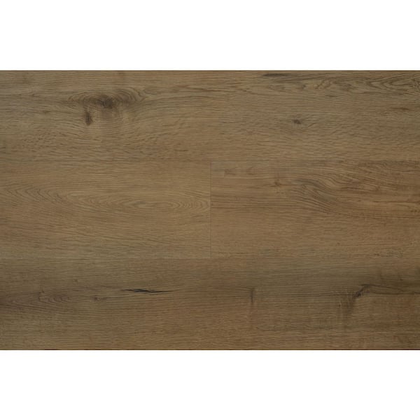 Buttermilk 20 MIL x 7 in. W x 48 in. L Click Lock Waterproof Vinyl Plank Flooring (21. 51sq. Ft. /case)