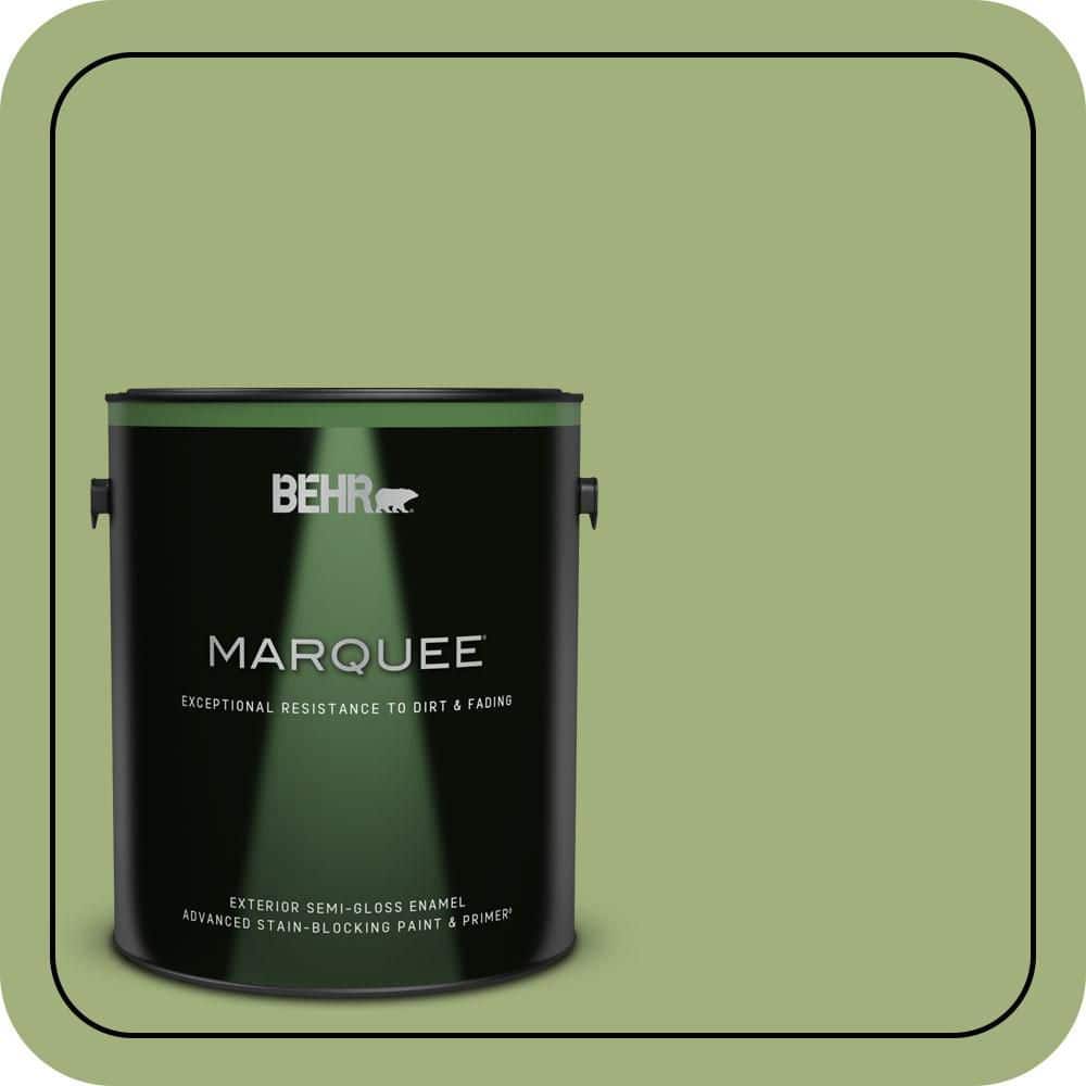 1 gal. #M360-5 Fresh Guacamole Semi-Gloss Enamel Exterior Paint & Primer price history on PriceWatchPro