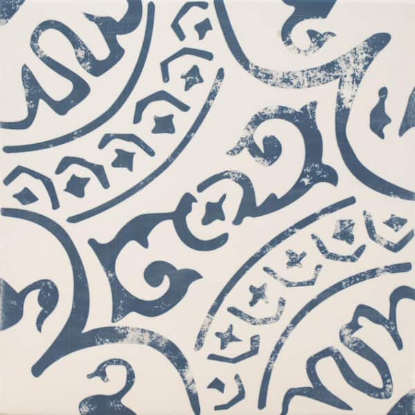 MSI Indigo Matte Indigo Porcelain Encaustic Tile Square 8 in