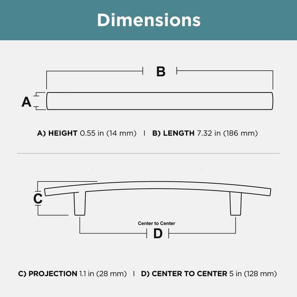 Liberty Modern Twist 5-1/16 in. (128 mm) Satin Nickel Cabinet Drawer Pull  P40021C-SN-CP - The Home Depot