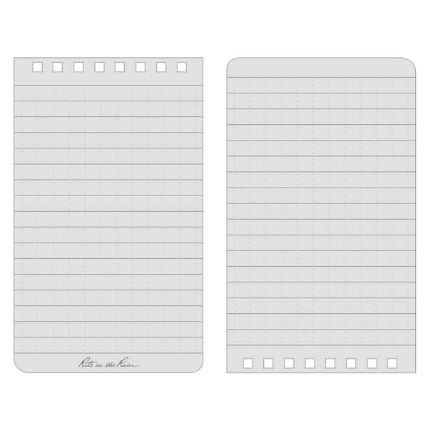 Blank Spiral Notebook, 3-Pack, Soft Cover, Sketch Book, 100 Pages / 50  Sheets, 7