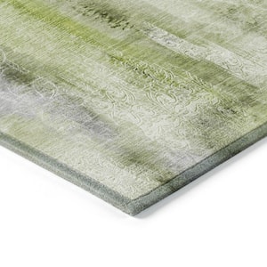 Chantille ACN537 Sage 5 ft. x 7 ft. 6 in. Machine Washable Indoor/Outdoor Geometric Area Rug