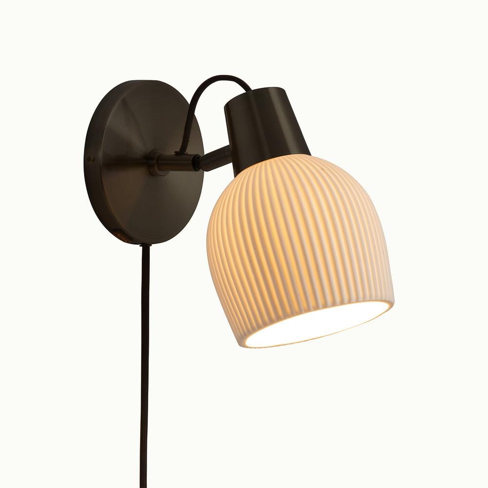 UPC 666198210920 product image for Petaluma 11 in. 1-Light Black Transitional Smart Home Enabled Wall Sconce with G | upcitemdb.com