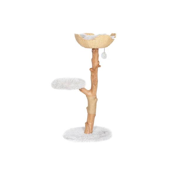 Charlotte Bronte Bemiddelen Dusver MAU LIFESTYLE Uni Cat Tree PANI-117-GRY-B - The Home Depot