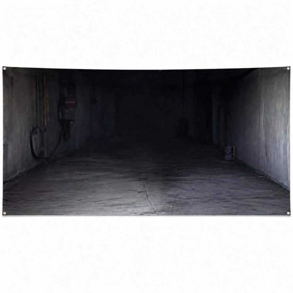 Ghost Halloween Garage Door Cover Banner, 6 x 13 ft Polyester Outdoor Wall Backdrop for Halloween Parties price history on PriceWatchPro
