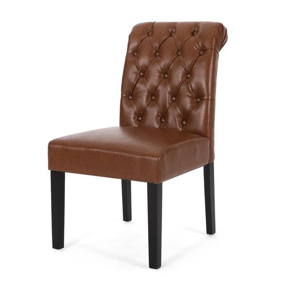 Laquela Faux Leather Task Chair Corrigan Studio Upholstery Color: Antique Brown