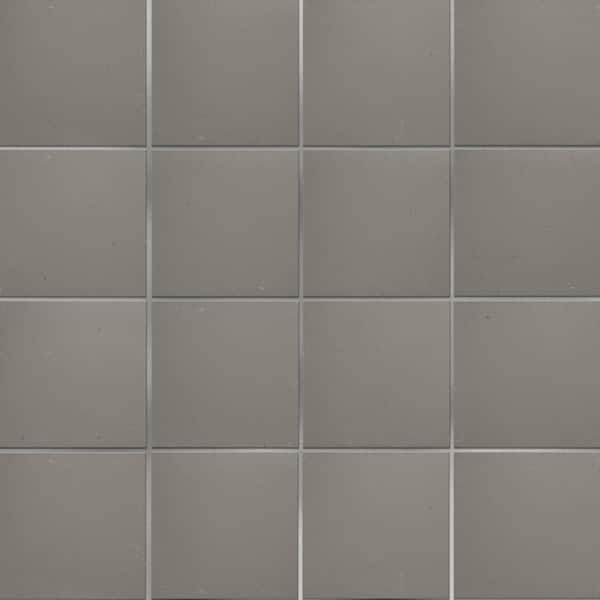 Quarry Grey 5-7/8 in. x 5-7/8 in. Ceramic Floor and Wall Tile (5.98 sq. ft./Case)