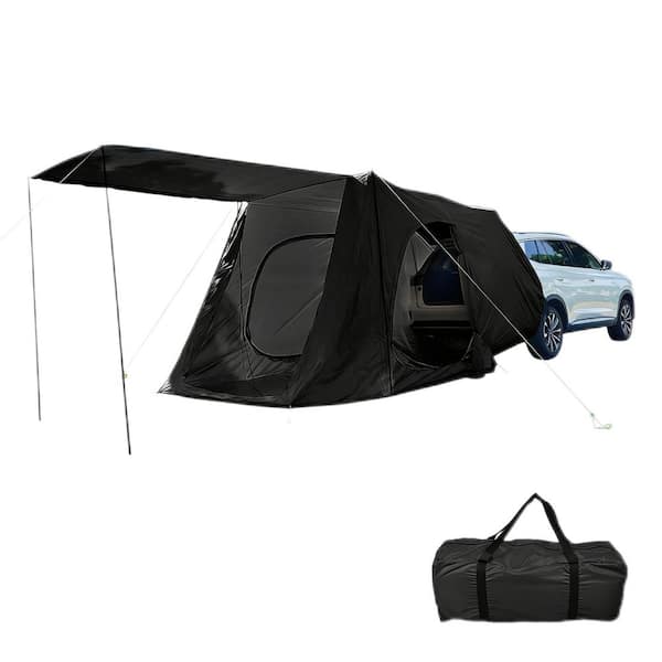7-Person SUV Camping Tent Oxford Fabric Car Camping Tent with Sun Shelter, 9.8 ft. x 6.5 ft. x 6.5 ft.