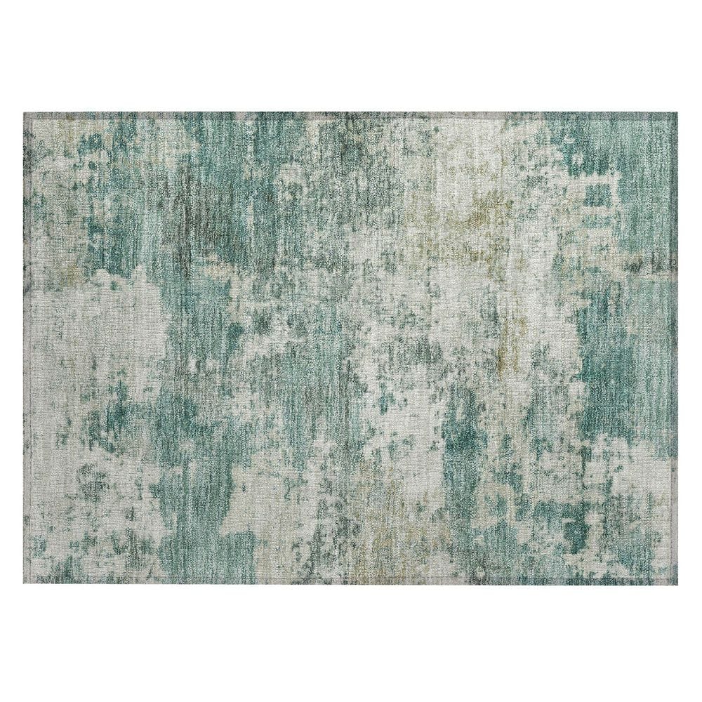 Chantille Machine Washable Indoor/Outdoor Abstract ACN2366 Aloe 2 ft. x 3 ft. Accent Rug price history on PriceWatchPro