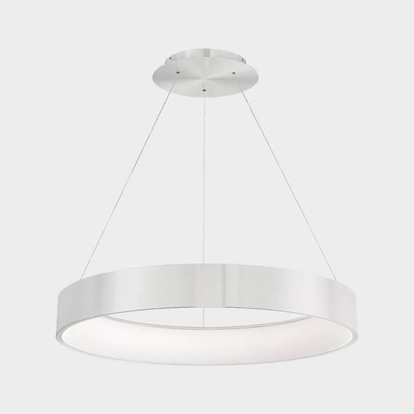 WAC Lighting Corso 32 in. 1-Light Brushed Aluminum Integrated LED