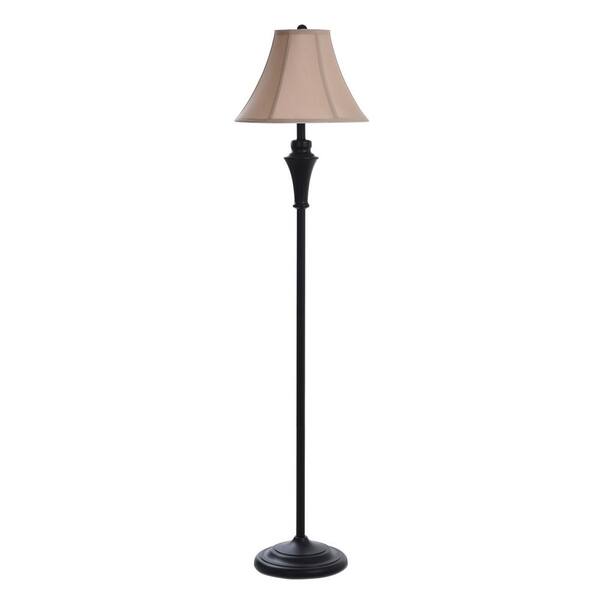 devon floor lamp taupe