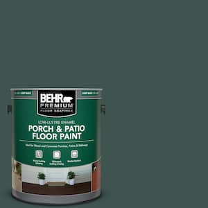 1 gal. #480F-7 Sycamore Tree Low-Lustre Enamel Interior/Exterior Porch and Patio Floor Paint
