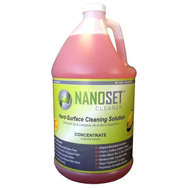 NanoSet 1 gal. Hard-Surface and Polished Concrete Concentrated Cleaner