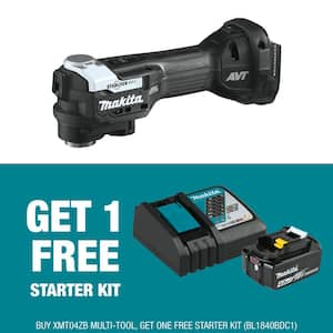 18V LXT Sub-Compact StarlockMax Oscillating Multi-Tool with bonus 18V 4.0Ah LXT Lithium-Ion Battery and Charger Pack