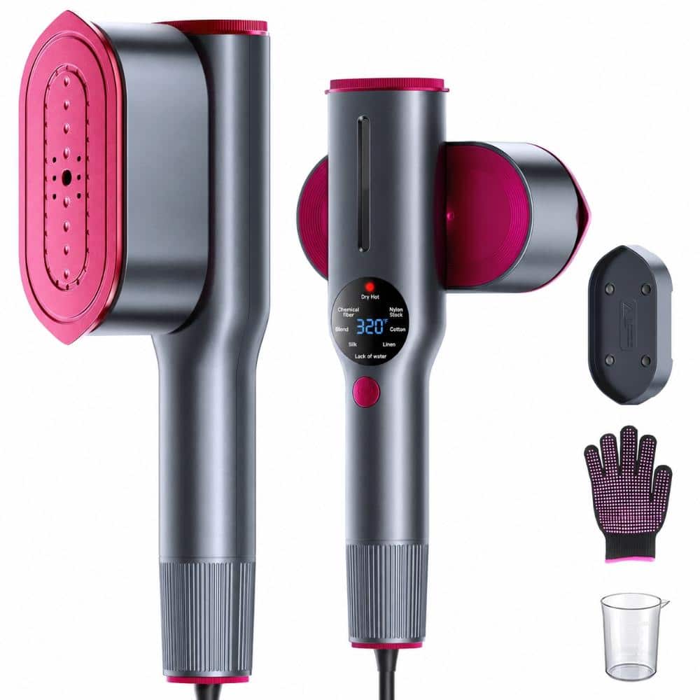 2 in 1 Portable Handheld Garment Steamer and Iron with Large Ceramic Heat Panel and 7 Modes price history on PriceWatchPro