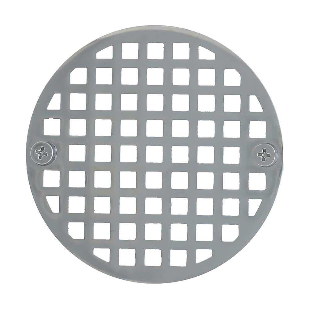 DANCO 3 in. Square Hair Catcher Strainer for Shower Drain in Matte Black  11087 - The Home Depot