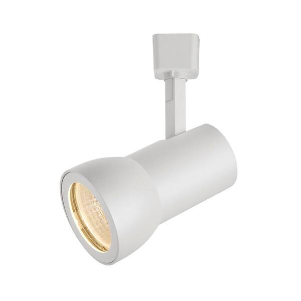 Hampton Bay White Led Dimmable Medium, Led Track Lighting Heads Dimmable