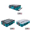 Makita MAKTRAK Rolling Tool Chest, Medium Tool Box, and Deep Medium Organizer Combo