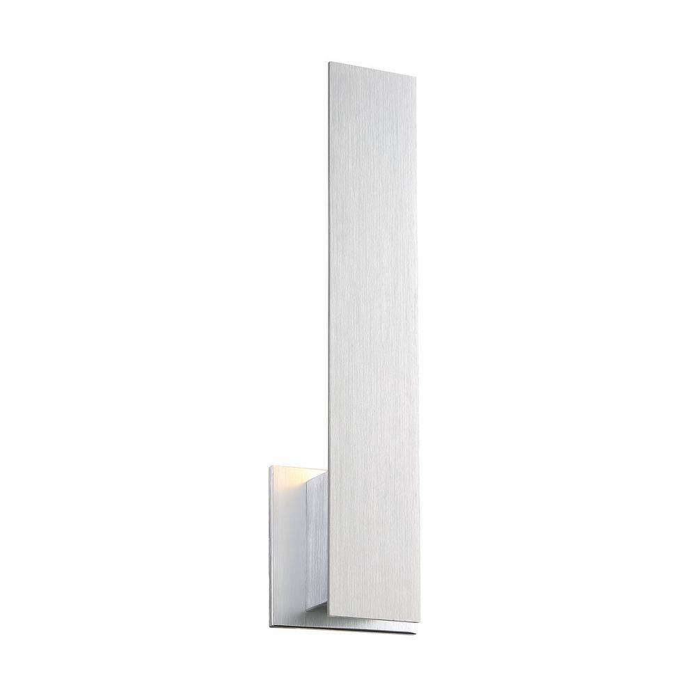 Annette Gold Finish Dimmable LED Wall Sconce with White Shade