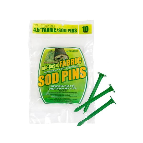 Master Mark 4.5 in. Bio Based Landscape Fabric/Sod Pins (10-Pack)