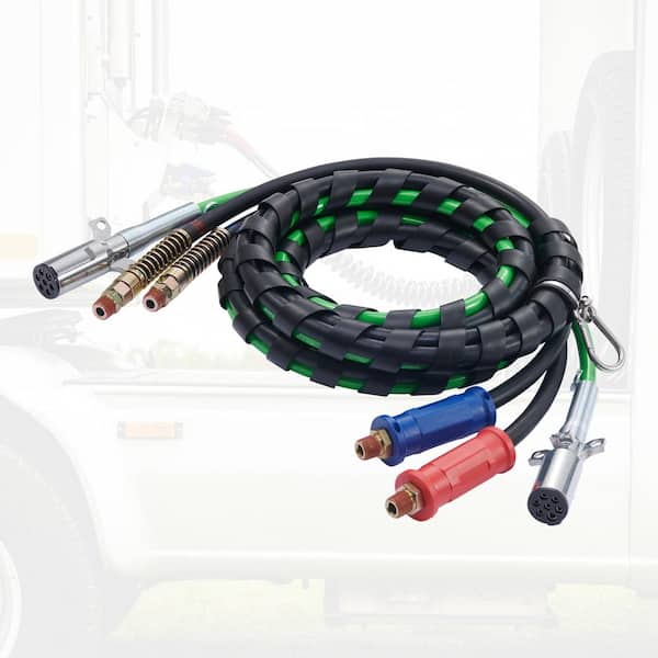 VEVOR 15FT Semi Truck Air Lines Kit, 3-in-1 Air Hoses & ABS Power Line - View #10