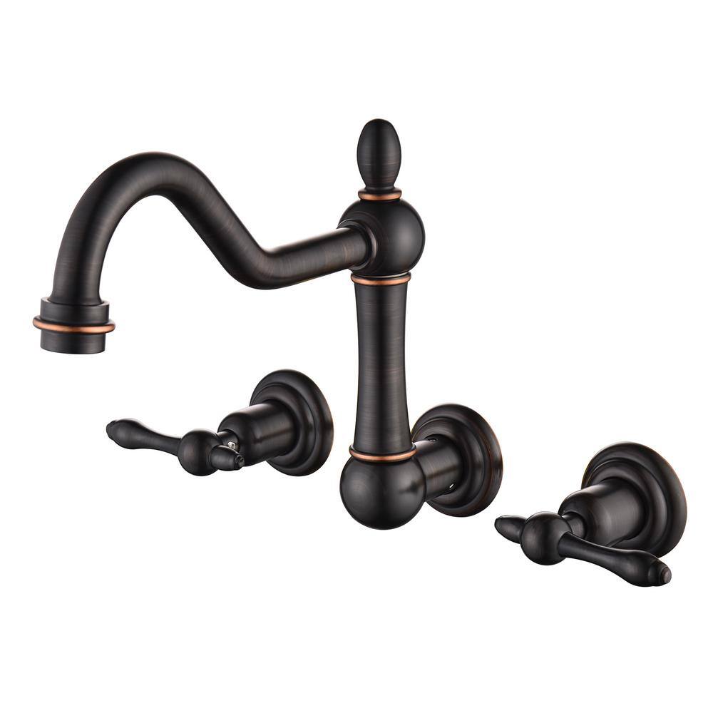 Vintage Double Handle Claw Foot Tub Faucet with Corrosion Resistant in Oil Rubbed Bronze price history on PriceWatchPro