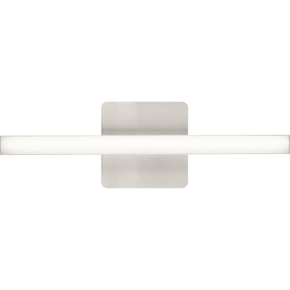 Brushed Nickel Dimmable LED Linear Vanity Light