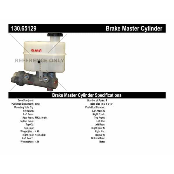Centric Parts Brake Master Cylinder