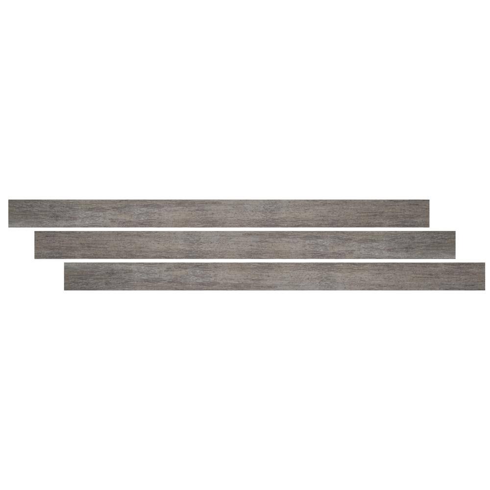 Vinyl 2.75'' W x 94'' L Stair Nose