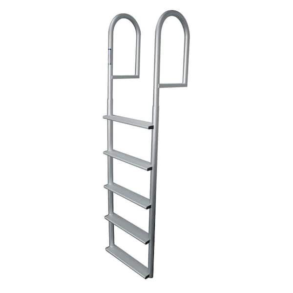 Tommy Docks 5-Step Wide Rung Aluminum Dock Ladder