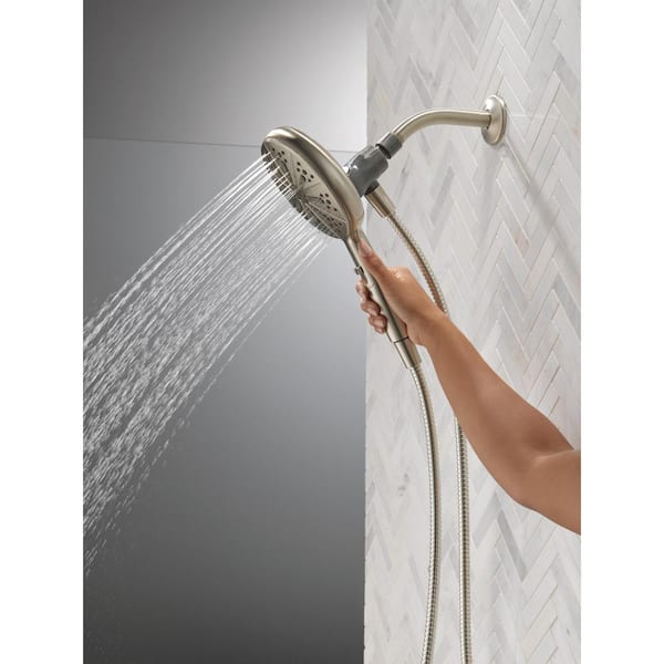 Nicoli Single Handle 6-Spray Tub and Shower Faucet 1.75 GPM in. Stainless Valve Included