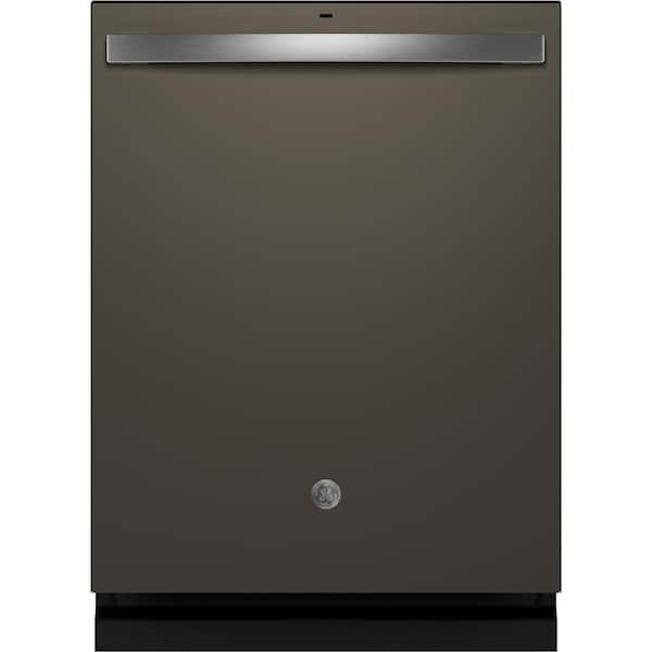 GE 24 in. Slate Top Control Built-In Tall Tub Dishwasher with Dry
