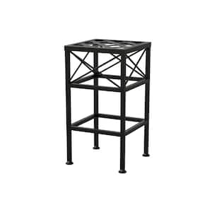 Cross-Hatch Square Steel Plant Stand (3-Piece), 30 in. Max Height